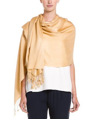Saachi Saachi Eyelash Cashmere & Silk-Blend Scarf