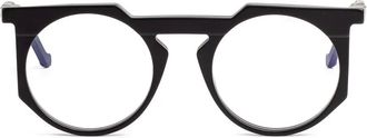 Vava Occhiali con montatura geometrica - Nero