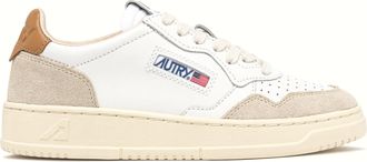 Autry Womens Leather and Suede Sneakers