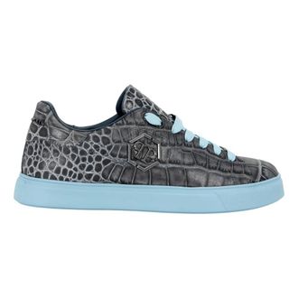 Philipp Plein unisex, Schoenen, Grijs, Maat: 46 EU Leer