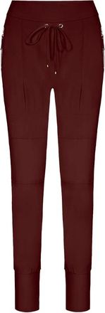 Raffaello Rossi Candy Pant - Dames - Sweatpants - Rood - S - Broeken