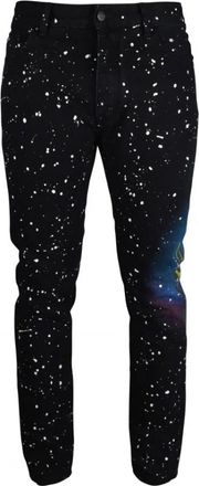 Palm Angels Jean - Heren - Slim Fit Jeans - Zwart - W30 - Katoen - Jeans