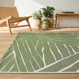 La Redoute Interieurs Plat geweven tapijt voor binnen en buiten, Mokoa