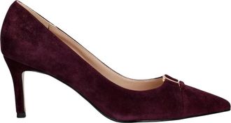 Twinset Schoenen, Dames, Rood, 41 EU, Leer, Pumps 262Tcp 014