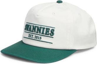Swannies Charlie Snapback Baseball Cap in Forest at Nordstrom