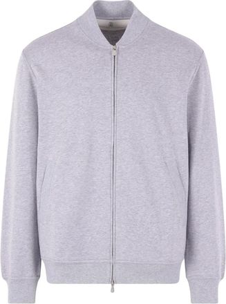 Brunello Cucinelli Giacca con zip - Grigio