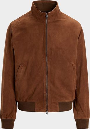 Polo Ralph Lauren Men & apos;s Suede Bomber Jacket