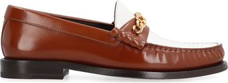 Celine Luco Leather Loafers