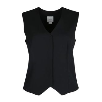 Calvin Klein Mens Black Color Block Windbreaker With Shadow