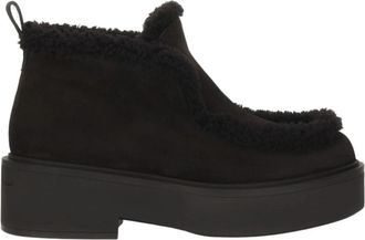 Gianvito Rossi Stormy Enkellaars - Dames - Enkellaarsjes - Zwart - 41 EU - Su&egrave;de - Schoenen