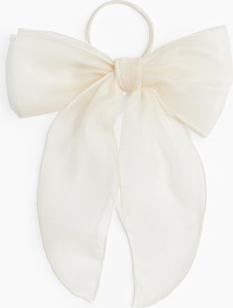 H&M Haargummi mit Schleife - White