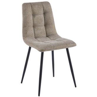 Regalos Miguel Sillas Comedor - Silla Stuhl Tela - Marr&oacute;n Claro