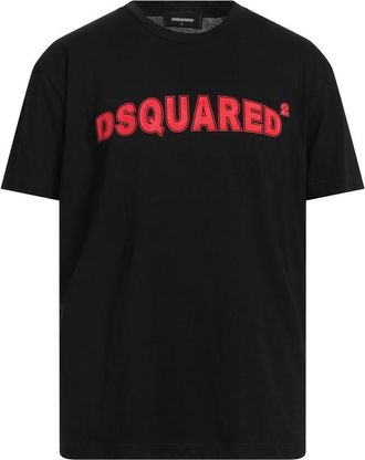 Dsquared2 DSquared2 Heren Logo Cool Fit T-shirt (Zwart, Rood)