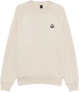 Moose Knuckles Sweatshirts - Heren - Sweatshirts - Beige - L - Hoodies & sweatvesten