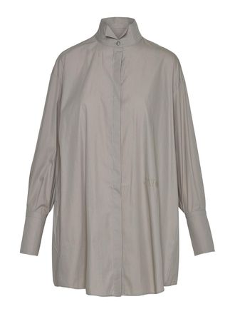 Patou Dove gray cotton dress
