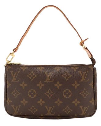 Louis Vuitton Brown Monogram Canvas Pochette Accessoires (Authentic Pre-Loved)