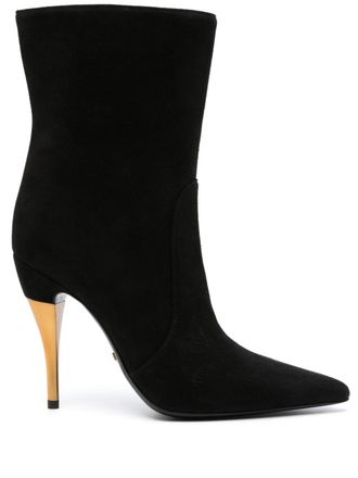 Gucci 110mm suede ankle boots - Black