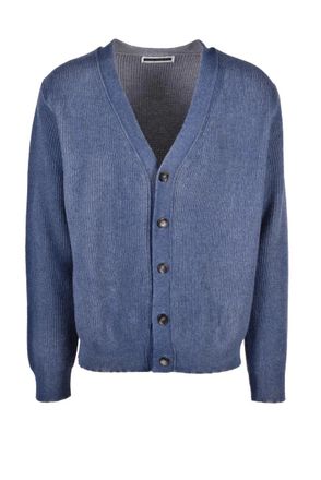 Original Vintage Style Vintage-Inspired Blue Merino Wool