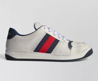 Gucci leather screener sneakers