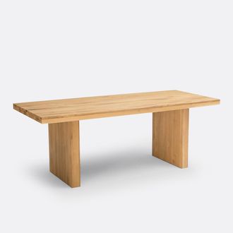 La Redoute Interieurs Eettafel, massieve eik, 6 tot 8 personen, VOVA