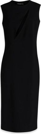 Versace Midi Jurken - Dames - Casual kleedjes - Zwart - M - Kleedjes