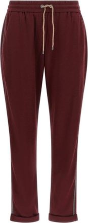 Brunello Cucinelli Mujer, Pantalones, Rojo, Talla: XS