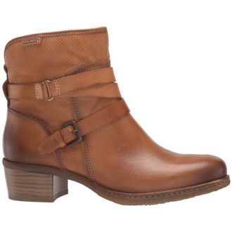 Pikolinos Zaragoza W9H-8907 Leather Womens Ankle Boots - Brandy - Size:UK 7-7.5