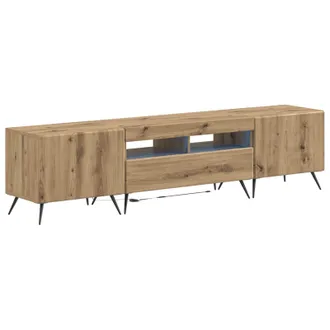 vidaXL Mobile Tv Led A 5 Pezzi Rovere Artigianale Legno Ingegnerizzato Vidaxl