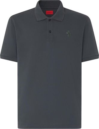 Ferrari Prancing Horse Cotton Piqu&eacute; Polo Shirt