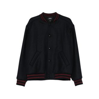 A.P.C. A. P.C.-Outerwears Blu-Uomo
