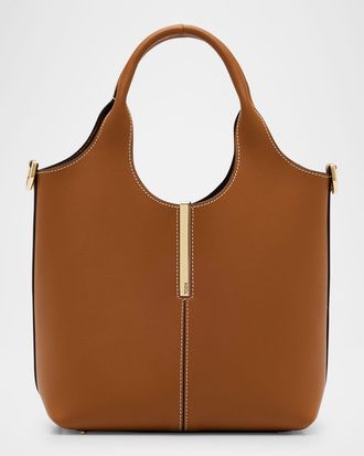 Tod's Mini Leather Tote Shopping Bag
