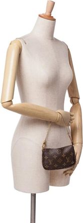 Louis Vuitton Crossbody Bags - 2020 Monogram Mini Pochette Accessoires - Gr. unisize - in Braun - für Damen