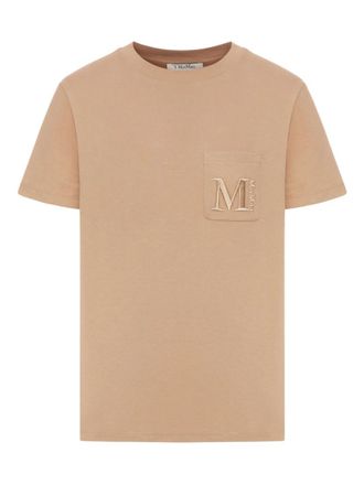 Max Mara Brown Logo T-shirt