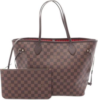 Louis Vuitton 2021-2025 Damier Ebene Neverfull MM shopper - Bruin