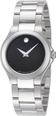 Movado Womens 0607308 Ladies Defio Watch - Silver - One Size