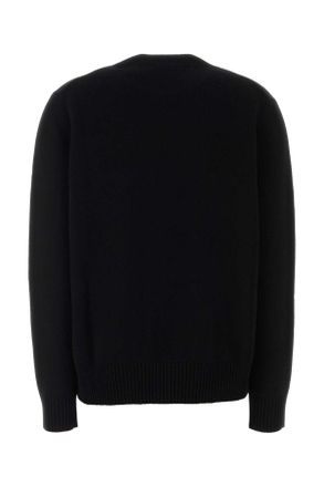 Givenchy Womens Black Wool Blend Sweater Exterior: Cashmere Maglieria