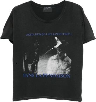 Enfants Riches Deprimes T-shirt met gerafeld effect - Zwart