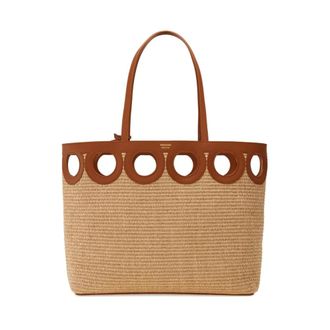 Ferragamo Tote Bags, female, Beige, Size: ONE SIZE Tote Bag