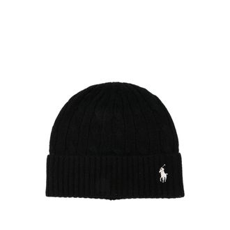 Ralph Lauren Cable-knit Wool Beanie Hat