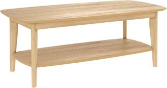 Rendez-Vous D&eacute;co Mesa De Centro Rectangular De Madera Clara - Sadi
