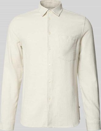 Samsøe & Samsøe Freizeithemd mit Knopfleiste Modell SALIAM in Ecru, Größe XXL