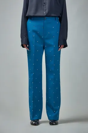 Frenken Diamand Bel Cut Swarovski Trouser