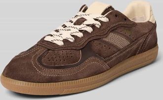 Alohas Sneaker mit Schn&uuml;rung Modell 490 Rife Chocolate Cream in Dunkelbraun, Gr&ouml;&szlig;e 36
