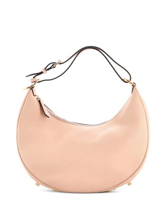 Fendi Fendigraphy Bag Leather Small hobo bag - Neutrals