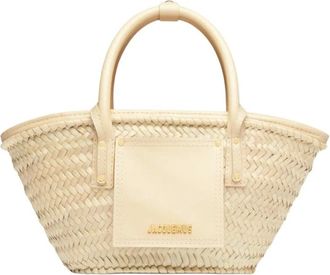 Jacquemus Handbags, female, Beige, Size: ONE SIZE Le Petit Panier Soli