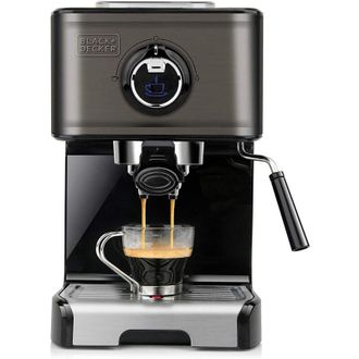 Black+Decker Bxco1200e Cafetera El&eacute;ctrica Manual M&aacute;quina Espresso 1,2 L