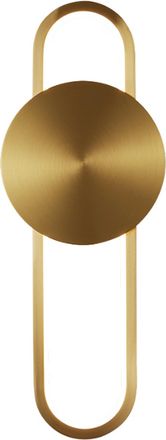 OEM Elyptica - Moderna Lampada Da Parete A Led Color Oro, 40 Cm