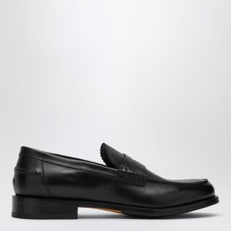 Doucal's Loafers in Black Leather