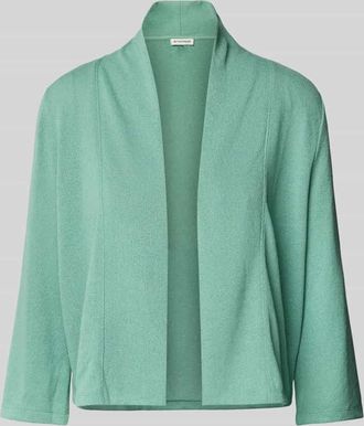 Tom Tailor Regular Fit Strickjacke aus Viskose-Mix in Mint, Gr&ouml;&szlig;e XXXL
