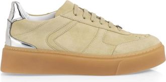 Marc Cain Suede Trainers - Dames - Schoenen - Geel - Maat: 37 EU Su&egrave;de